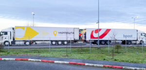 Bpost delivers 140 metric tons of food and supplies to Ukrainian border