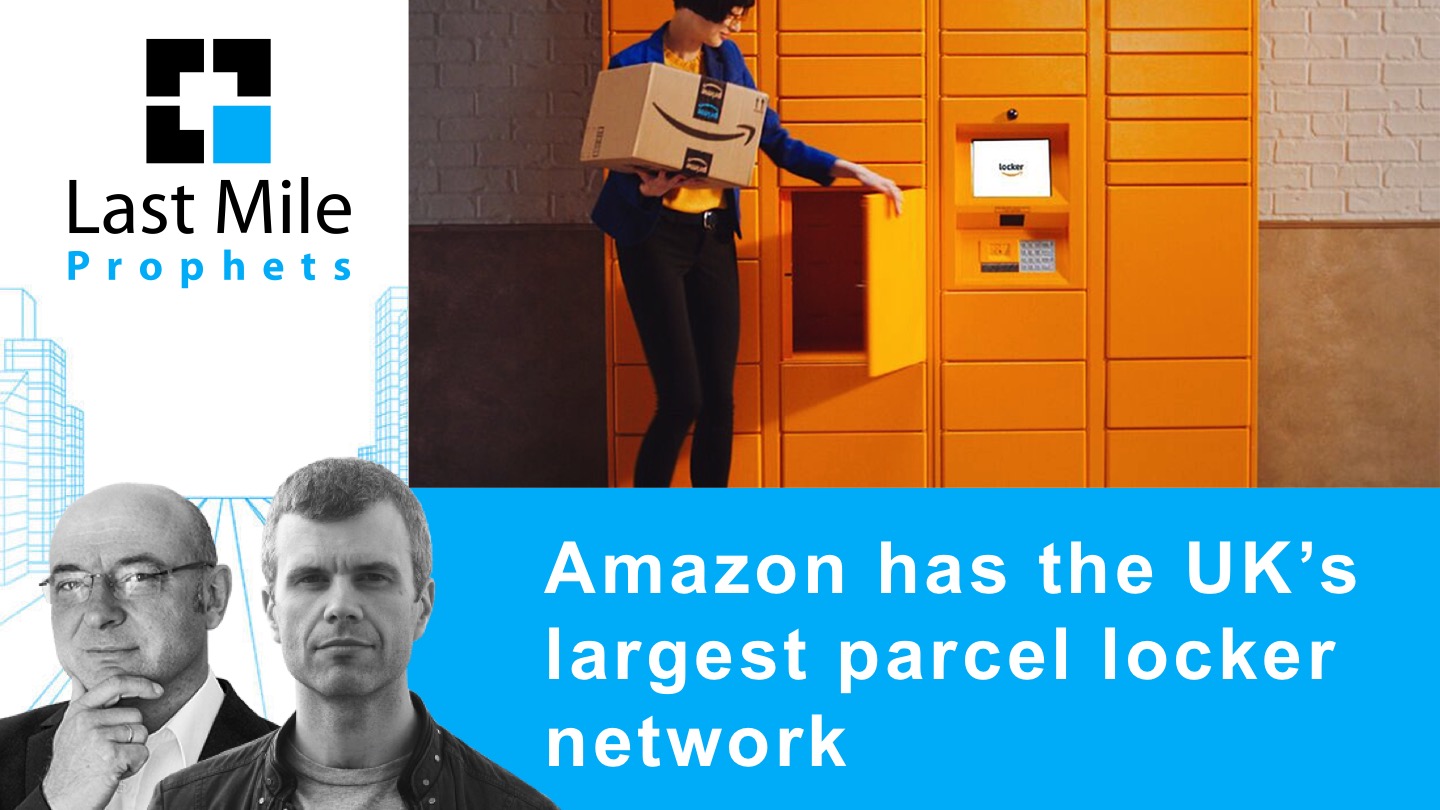 Amazon has the UK's biggest parcel locker network Parcel and Postal