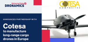 Dronamics to manufacture long-range cargo drones with Cotesa