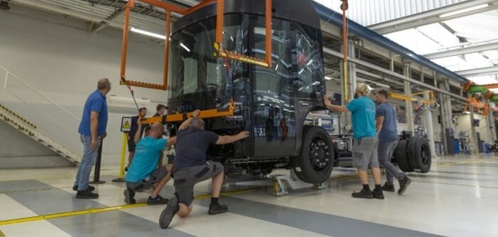 First Volta Zero electric delivery truck rolls off the production line