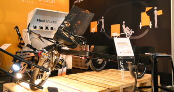 EXPO NEWS: FlexiModal debuts three-wheeled bicycle