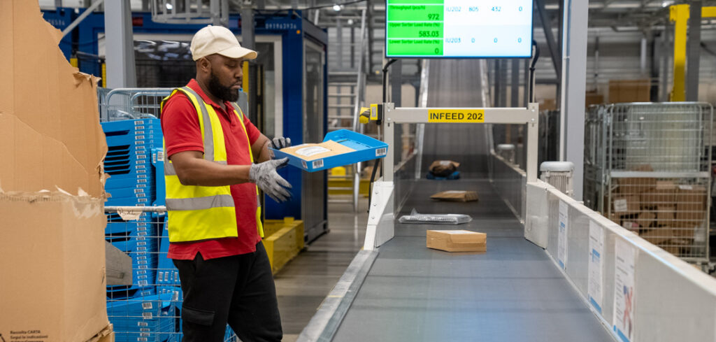 bpost installs parcel sorting machine at Antwerp site