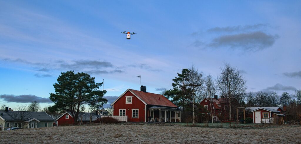 Aerit completes domestic drone delivery trial in Sweden
