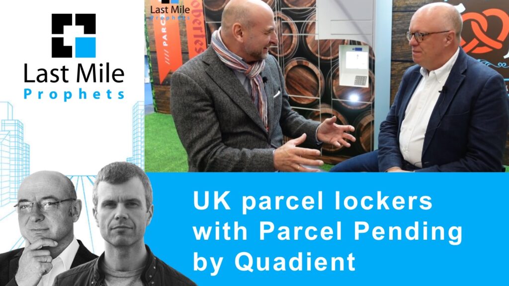 ANALYSIS: Parcel lockers in the UK with Parcel Pending by Quadient