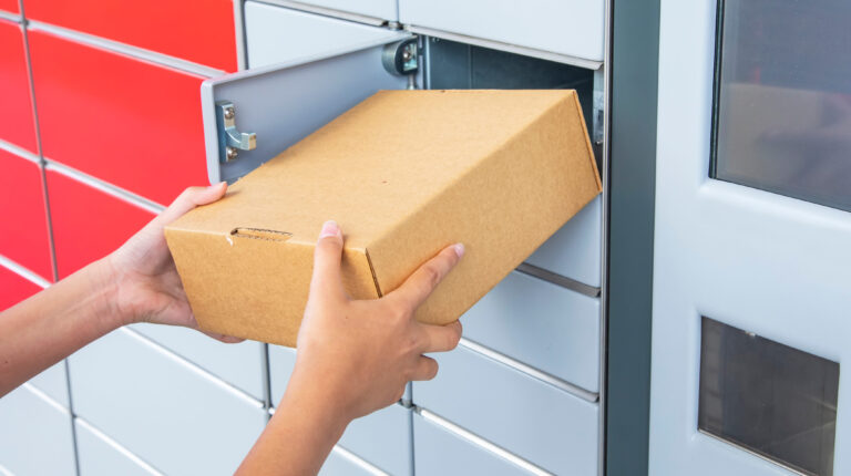 Quadient launches locker delivery app for local businesses Post terminal machine and parcel delivery