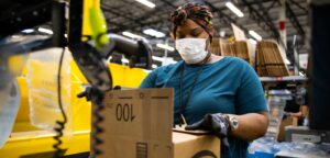 Amazon workers strike in Coventry