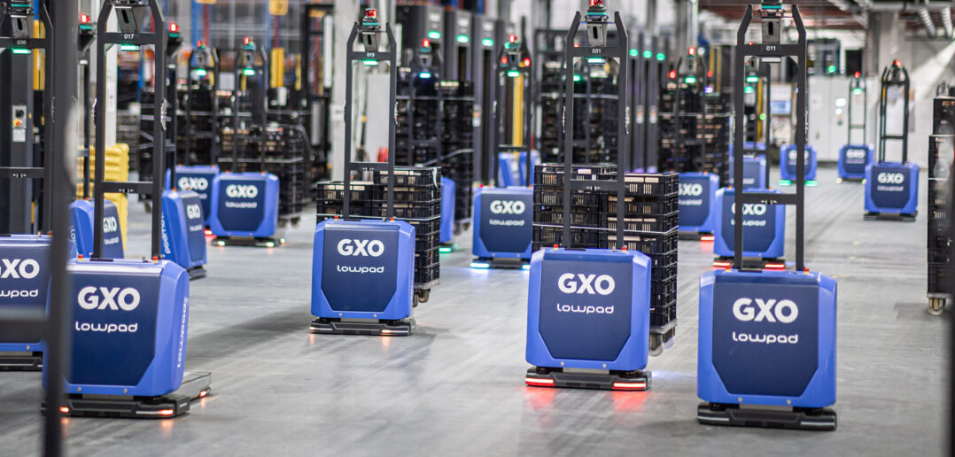 GXO installs Lowpad AMRs in food and beverage warehouse Parcel and