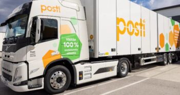 Posti’s first electric truck hits the road