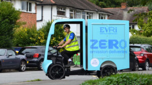Evri rolls out e-cargo bikes in the UK