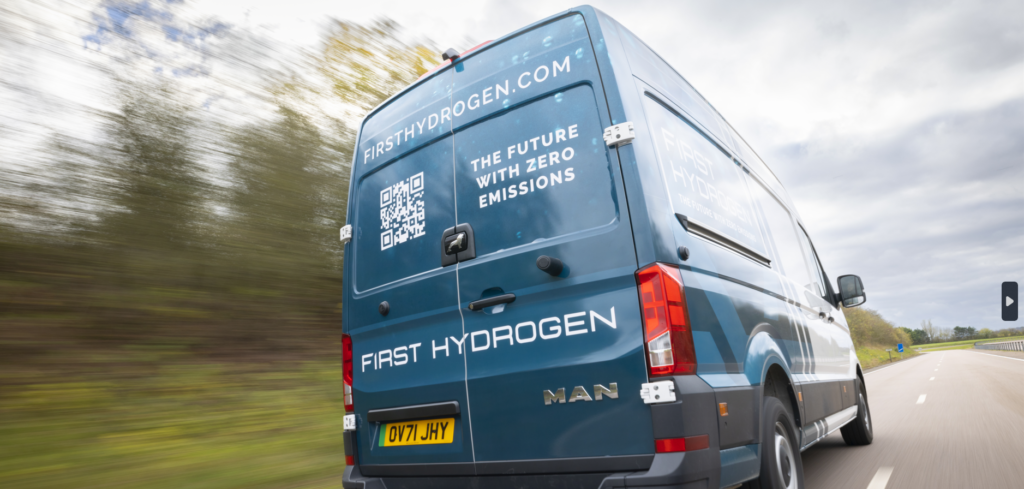 First Hydrogen begins trials of vehicle delivery fleet powered by hydrogen fuel cells