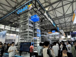 Geek+ launches tallest warehouse retrieval robot to date