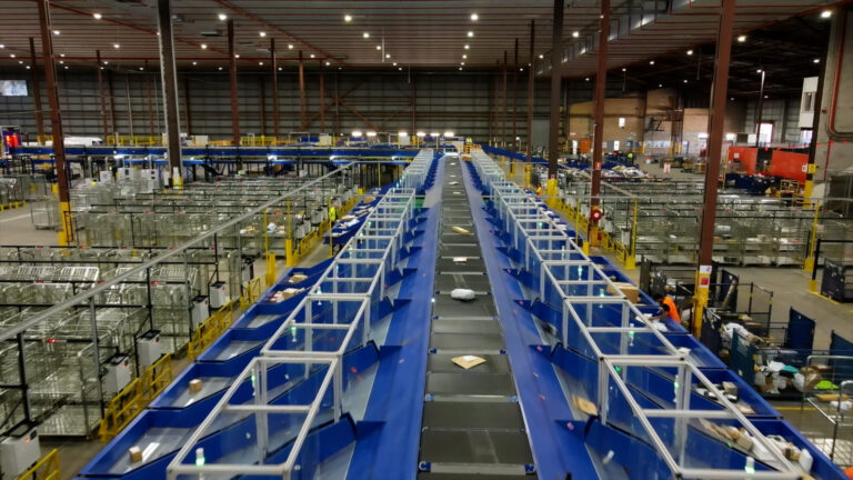 Alstef Group and Falcon deliver parcel sortation system for Aramex Sydney