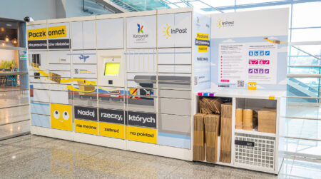 InPost launches parcel locker service at Katowice Airport