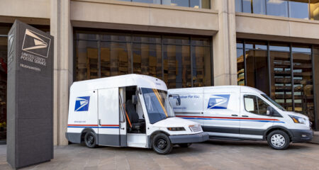 USPS' electric delivery vehicles