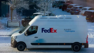 FedEx Express pilots hydrogen-powered vans