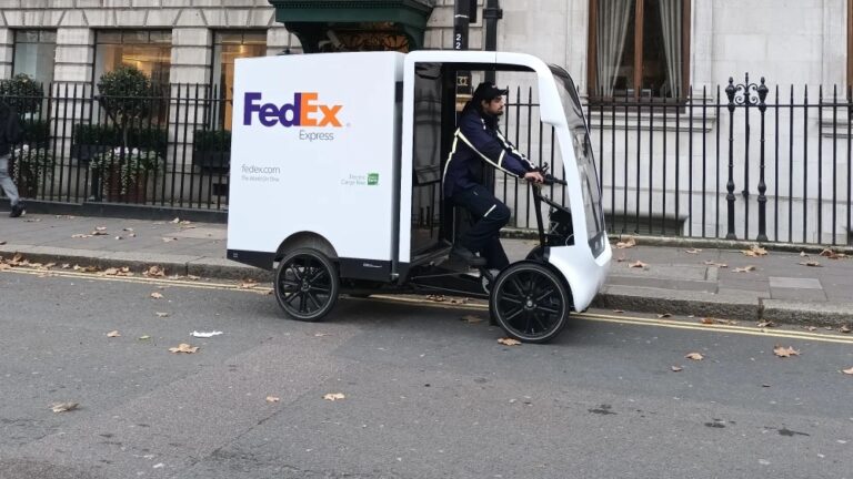FedEx Express rolls out new e-cargo bikes in London