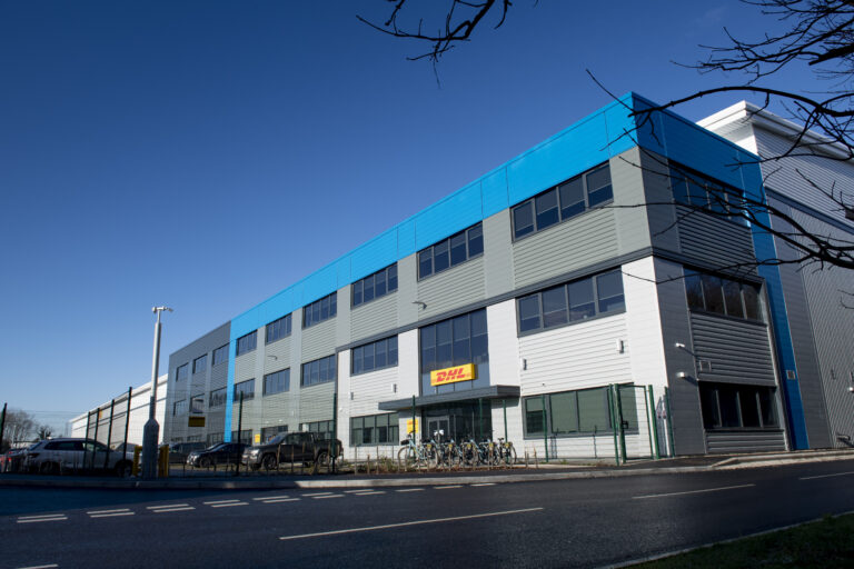DHL's Coventry facility, which is the company's first carbon neutral new build site in the UK