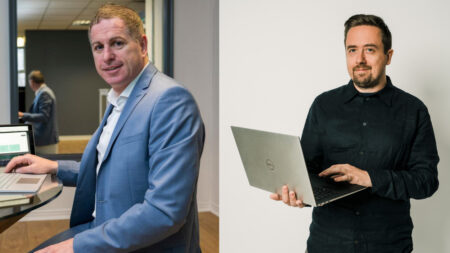 Stephen Connolly, founder and managing director of Ordorite, and Shipster's co-founder and MD, Tony Cheetham