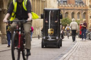 UPS establishes UK micro hub with electric-assisted quad cycles
