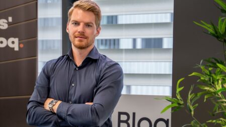 Miha Jagodic, founder and CEO of Bloq.it