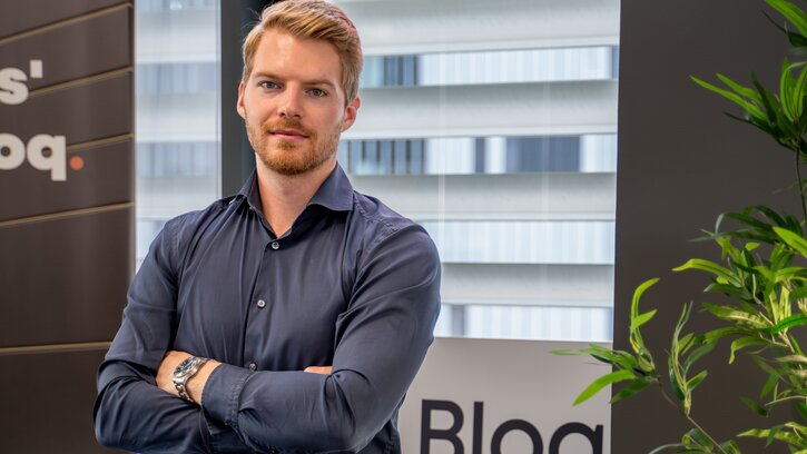 Miha Jagodic, founder and CEO of Bloq.it