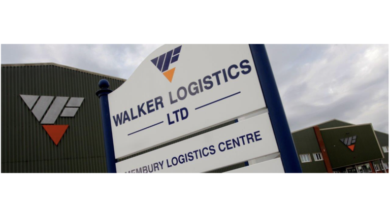 Walker-NRI joint venture to boost logistics fulfillment in North America and Europe Walker Logistics sign at the company's fulfillment center.