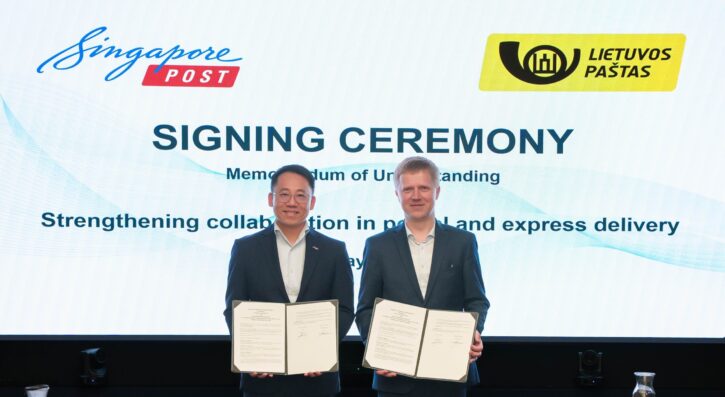 Singpost ir Lietuvos paštas stiprina tarptautinę partnerystę