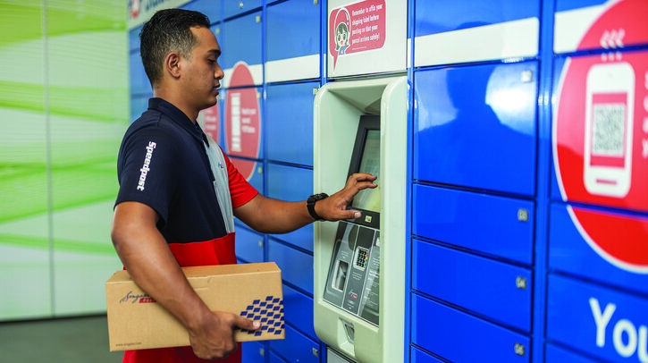 Profits up 66% at Singapore Post PopStation locker.