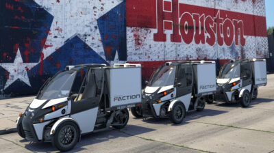 Faction pilots self-driving EV for last-mile delivery