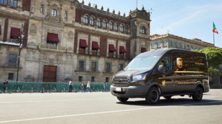 UPS to acquire Mexican express delivery firm Estafeta UPS van on Mexican road