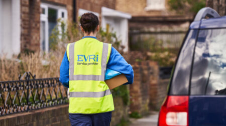Evri creates 9,000 jobs to handle record parcel volumes Female Evri courier carrier parcels