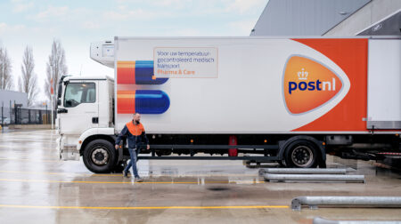 Trans-o-flex partners with PostNL for temperature-controlled logistics Temperature-controlled PostNL truck