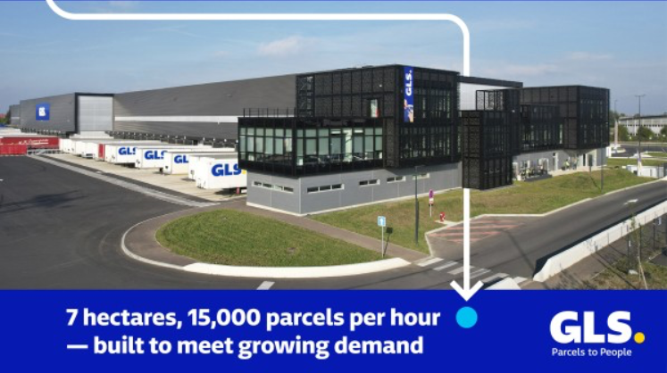 GLS opens state-of-the-art parcel hub in France