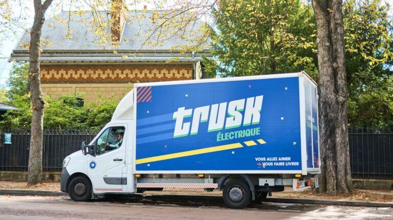 Guided Energy supports Trusk on journey to zero-emission deliveries Trusk delivery van