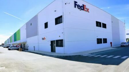 External shot of FedEx's new Malaga site