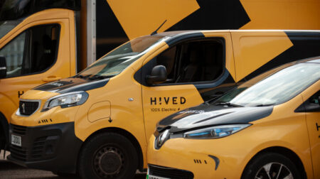 Yamato invests US$2.6m in UK all-electric delivery startup Hived Fleet of yellow Hived vans