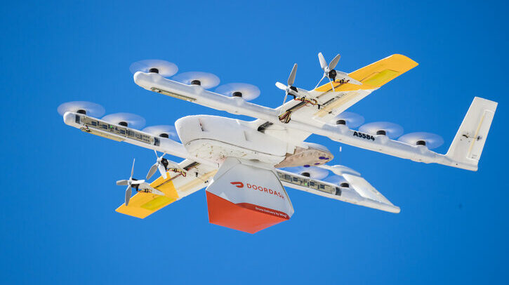 Wing partners with DoorDash for drone deliveries at local malls in Dallas Fort Worth