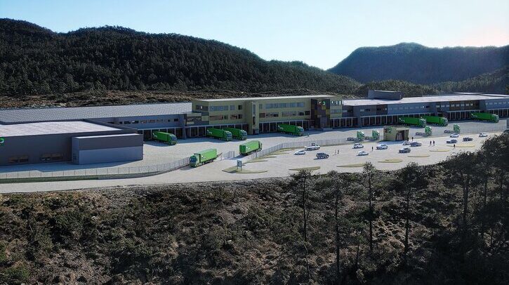 Posten Bring begins construction on new logistics terminal.