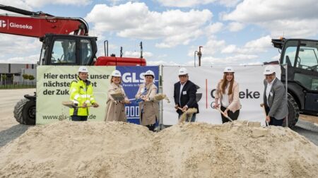 GLS Germany breaks ground on Bremen parcels center GLS Germany breaks ground on Bremen parcels center.