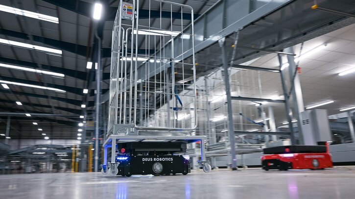 DPD partners with Deus Robotics for tailored autonomous warehouse system.
