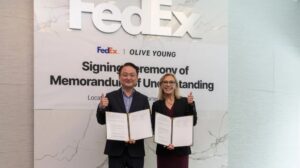 FedEx signs MoU with CJ Olive Young to provide e-commerce logistics support