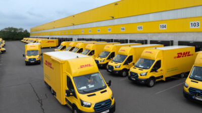 DHL to roll out 2,400 Ford Pro e-vans by end of year