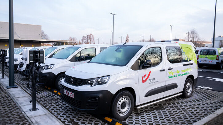 bpost to add 3,000th electric van to delivery fleet