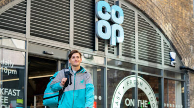 Co-op partners with Deliveroo Express on fast grocery delivery