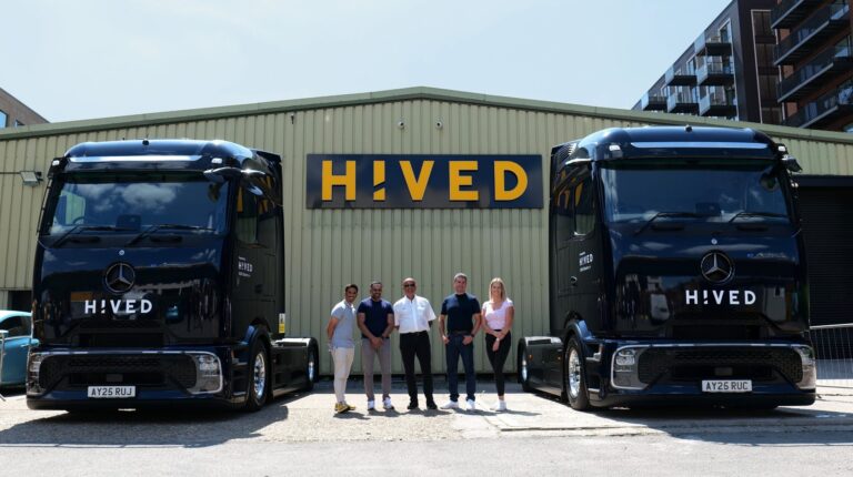 TEG and HIVED partnership to offer fully electric parcel delivery network to logistics industry.
