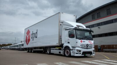 DPD launches trial of all-electric Mercedes-Benz HGV
