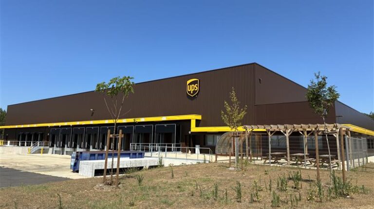 UPS’s new 7,200m2 parcel hub in Dax