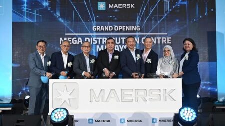 Maersk opens Mega Distribution Center in Malaysia.