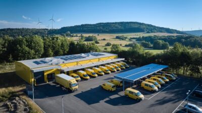 DHL Group deploys proprietary charging and load management system across Post & Parcel Germany EV fleet