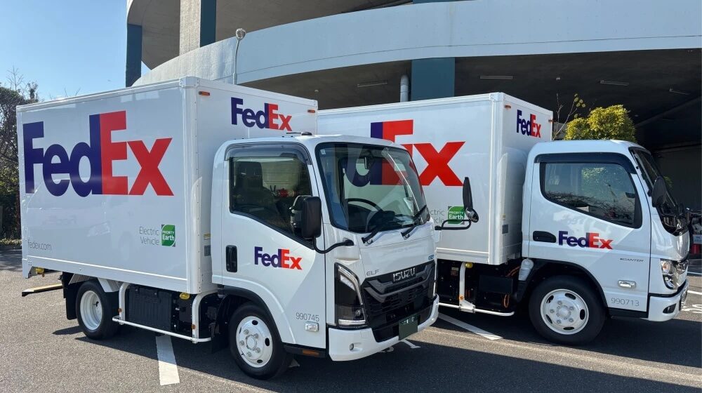 FedEx expands electric vehicle fleet in Japan